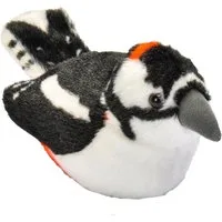 WILD REPUBLIC    Kuscheltier Wild Republic Buntspecht 17 cm Vogel mit Stimme