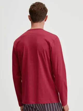 CALIDA - HERREN Shirt langarm rio red - Gr. - XXL