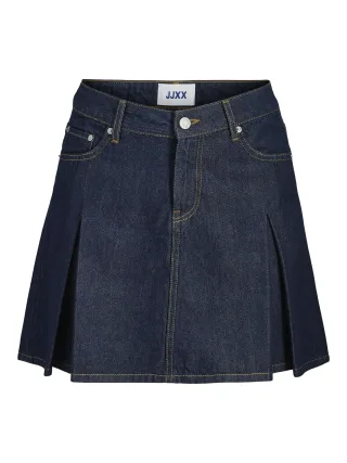 JJXX - JXALORA MW PLEATED SKIRT DNM Dark Blue Denim - Gr. - L