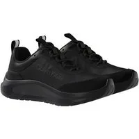 Calvin Klein LIGHT EVA RUN ESS LAC NY-SU WMN Plateausneaker Schnürschuh, Halbschuh, mit Anziehlasche
