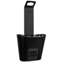 höfats Flaschenöffner JOHNNY CATCH Cup (fängt bis zu 60 Kronkorken, Bieröffner, Kapselheber, Wandflaschenöffner mit schraubenloser Montage)