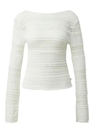 qs - T-Shirt creme - Gr. - XXL
