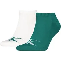 Calvin Klein Jeans Sneakersocken CKJ MEN SNEAKER 2P MONOGRAM (2-Paar, 2 Paar) komfortable Frotteesohle für zusätzlichen Komfort