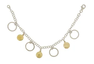 Orphelia Damen 925 Sterling Silberarmband - Silber ZA-1754