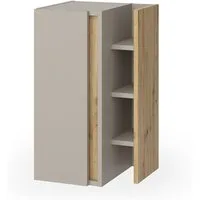 Vicco Midischrank Edelin, Cashmere, 35 x 60 cm mit 3 Ablagefächern (1-St)