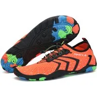 SAGUARO Sommer Badeschuh (5mm Sohle, bequem, leicht, atmungsaktiv, rutschfest, schnelltrocknend) (Barfuß-Schuhe) Wasserschuhe Surfschuhe Schwimmschuhe Wasser-Sport