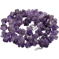 Lebensquelle Plus Kette ohne Anhänger Amethyst Splitterkette, 45 cm + Verschluss