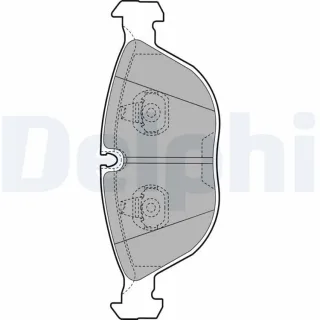 Delphi Bremsbel?ge vorne Audi BMW Chrysler Mercedes VW