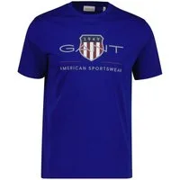 Gant T-Shirt REG ARCHIVE SHIELD SS T-SHIRT mit Logodruck auf der Brust