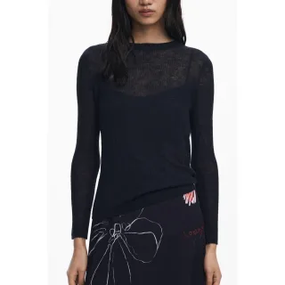 Desigual Schwarzes Polyester Damenkleid