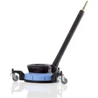 Kränzle Flächenreiniger RoundCleaner UFO Steckkupplung D12 mit Räder, passend für D12, (1-tlg), zwei rotierenden Hochdruckdüsen
