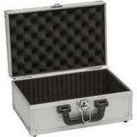 GORANDO Aufbewahrungsbox Transportkoffer BASIC S Lagerkoffer Werkzeugkoffer Schaumstoffpolster