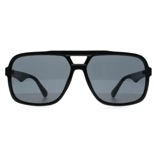 Guess GF5125 01A glÃ¤nzend schwarz blau grau Sonnenbrille