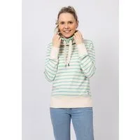 salzhaut Sweatshirt KÓÓVELJĀU Damen normale Passform salzhaut Pullover – bequemer Fit und nordisch klares Design