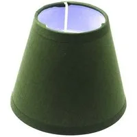B&S Lampenschirm Mini Lampemschirm grün H 10,5 x Ø 12 cm für E14 Standardfassungen