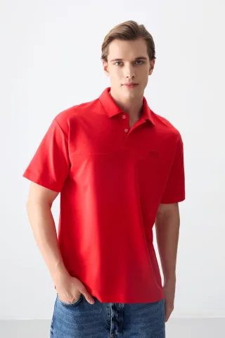 Übergröße Polo-Kragen T-Shirt