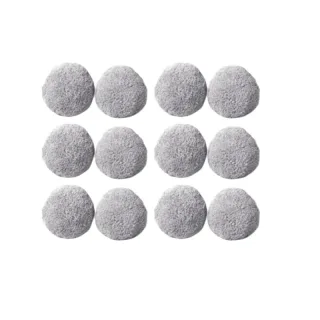 12Pcs Replacement Cleaning Cloths for PuRuiKai Round Window Cleaning Machine