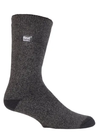 Heat Holders Lite - 3 Paar Multipack Herren isolierte thermische Socken für den Winter | dünne & warme Socken für Kleid Socken - Charcoal