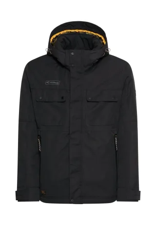 camel active - teXXXactive© Funktionsjacke mit abnehmbarer Kapuze asphalt - Gr. - 3XL