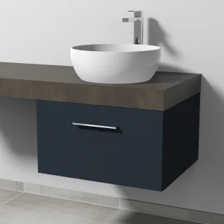 Sanipa Waschtischunterbau mit Auszug 2morrow (G3321) 340x600x520 Marine-Matt, G33211R G33211R