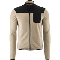 Gonso Radtrikot Adventure Jersey Fleece M Herren Fahrradtrikot langarm, weiches Fleece-Material, Full-Zip Trikot