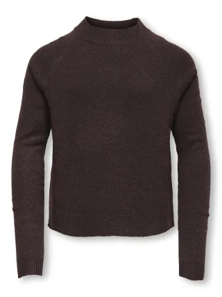 KIDS ONLY - KOGRICA LIFE LS PULLOVER VD KNT NOOS Chocolate Torte - Gr. - 140