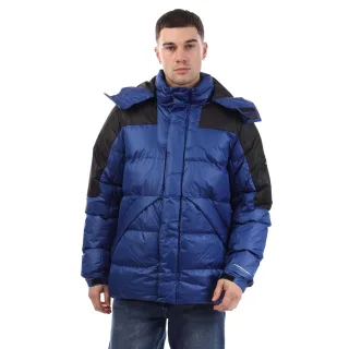 Crosshatch - "Camptor" Jacke für Herren, Verkleidet (Blau)