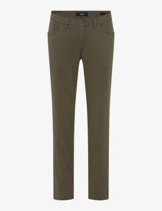 Eurex Herren Five-Pocket-Hose Style LENN OLIVE Grün Oliv, grün - oliv, Gr. 38/34