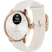 Withings ScanWatch Light 37mm RoseGold, Akku bis 35 Tage, 50 M Wasserdicht Smartwatch (0,63 Zoll), Leicht, elegant, langlebig, hybride, für tägliches Gesundheitstracking