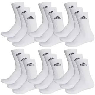 adidas CUSHIONED CREW Tennissocken Sportsocken Damen Herren Unisex 18 Paar
