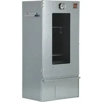 ITA Räucherofen Räucherofen 7002 - Premium Räucherschrank aus Edelstahl 3 Etagen 81 cm, 1-St., Sichtfenster - Qualität Made In EU - Smoker - Direkt vom Hersteller