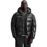 Bundviel Winterjacke Puffer jacke herren mit Kapuze, Leichte Isolierung Warmer Wintermantel