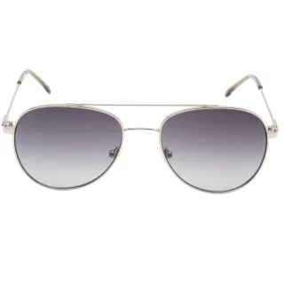 Calvin Klein CK20120S 045 Silberne Sonnenbrille