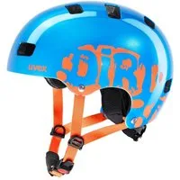 Uvex Kinderfahrradhelm Kid 3 Dirtbike blue-orange (metallic)