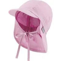 Sterntaler® Schirmmütze UV-Schutz 50+ Schirmmütze mit Nackenschutz uni (1-St) Mütze mit Nackenschutz aus UV-Popeline (Bio) unifarben