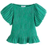 Next Kurzarmbluse Top mit Puffärmeln (1-tlg)