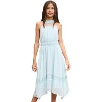 LIPSY Partykleid Lipsy festliches Kleid mit Zipfelsaum und Spitze (1-tlg)