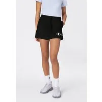 Champion Shorts BASICS Shorts Large Logo mit Kordelverschluss, aus Baumwolle und Elasthan