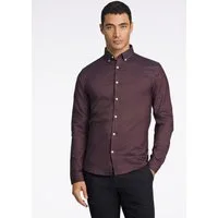 LINDBERGH Businesshemd Oxford-Hemd (Langarm) Relaxed Fit