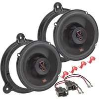 tomzz Audio JBL Stage3 627F Set passt für Nissan Micra Note Qashqai Juke Navara Auto-Lautsprecher