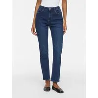 Vila Straight-Jeans VIALICE RW STRAIGHT JEANS DBD SOL30-NOOS Baumwollmischung, straight fit, regular waist