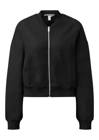 qs - Sweatshirt schwarz - Gr. - XS