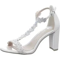 MARCO TOZZI Riemchensandalette mit Glitzersteinen