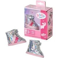 Baby Born Puppenkleidung Sneakers silber, 43 cm