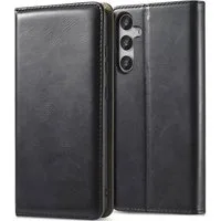 FITSU Handyhülle Handytasche für Samsung Galaxy S26 Hülle Schwarz 6,3 Zoll, Flipcase für Samsung S26, Schutzhülle mit Kartenfach, Cover