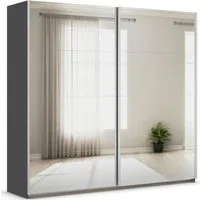 OTTO home Kleiderschrank Mehrzweckschrank Aktenschrank Möbel Mietswohnung Schlafzimmer ASTANA (3 Ausstattungen BASIC/CLASSIC/PREMIUM (inkl. SOFT-CLOSE-FUNKTION) großflächige Spiegelfront Metallgriffleisten alufarbig MADE IN GERMANY