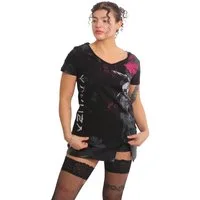 YAKUZA V-Shirt Rose Scratch