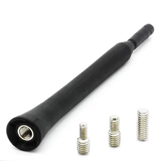Premium 16cm Kurzstab Stab Antenne Schwarz Radio Triplex M5 M6 viele Fahrzeuge