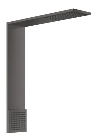 Hansgrohe Brausenmodul 110/220 Axor ShowerComposition 1jet Schulterbr., brushed black chrome, 125933 12593340