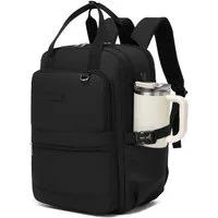 KONO Rucksack für Damen – Wasserdichter 2-in-1-Laptoprucksack, 15,6 Zoll